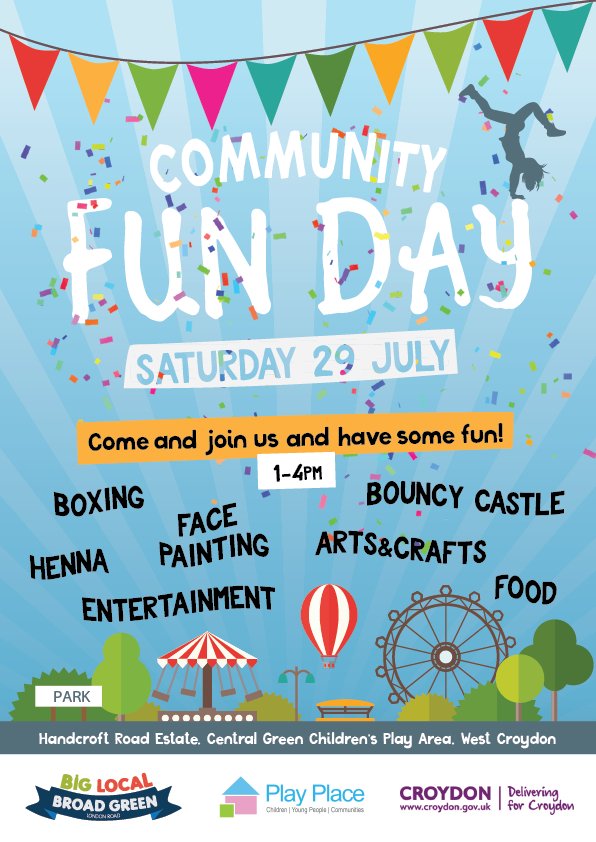 Handcroft Road Estate Community Fun Day, Jul 29 | Inside Croydon