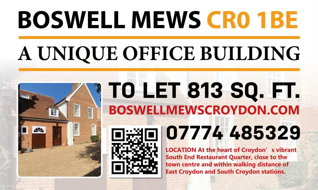 Boswell Mews modern offices for rent in historic building Inside Croydon