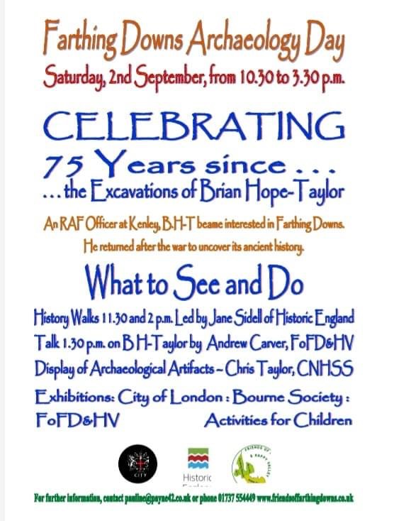 75th anniversary Farthing Downs Archaeology Day, Sep 2 | Inside Croydon