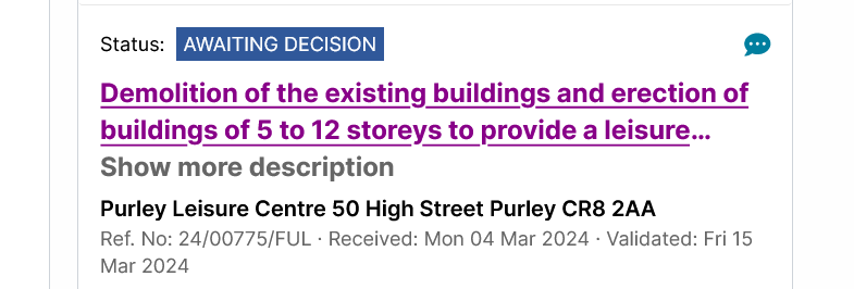 Firm behind £60m Purley Pool project goes into administration